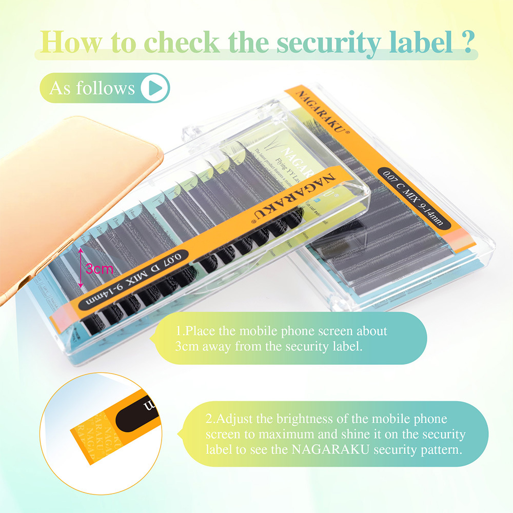 NAGARAKU Air Series Flying YY Eyelash Extensions