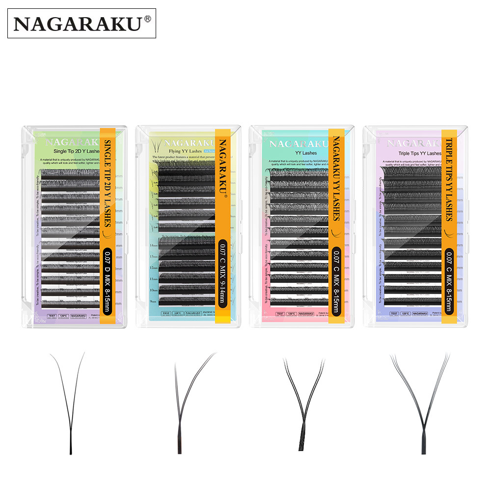 NAGARAKU 2D Y YY YYY Flying YY  Eyelash Extension