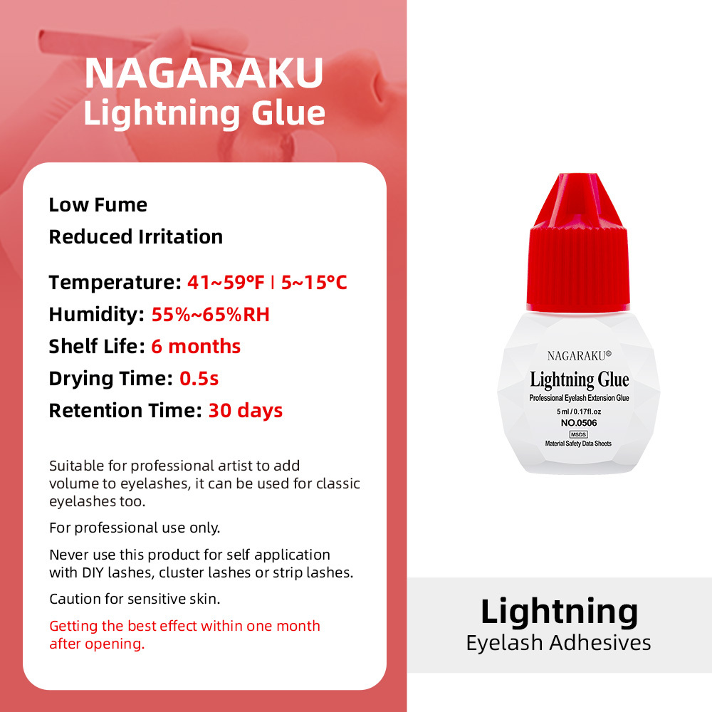 NAGARAKU Glue for Professional Eyelash Extension