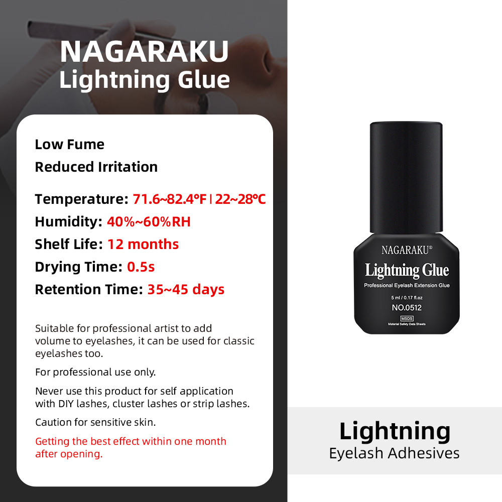 NAGARAKU Glue for Professional Eyelash Extension