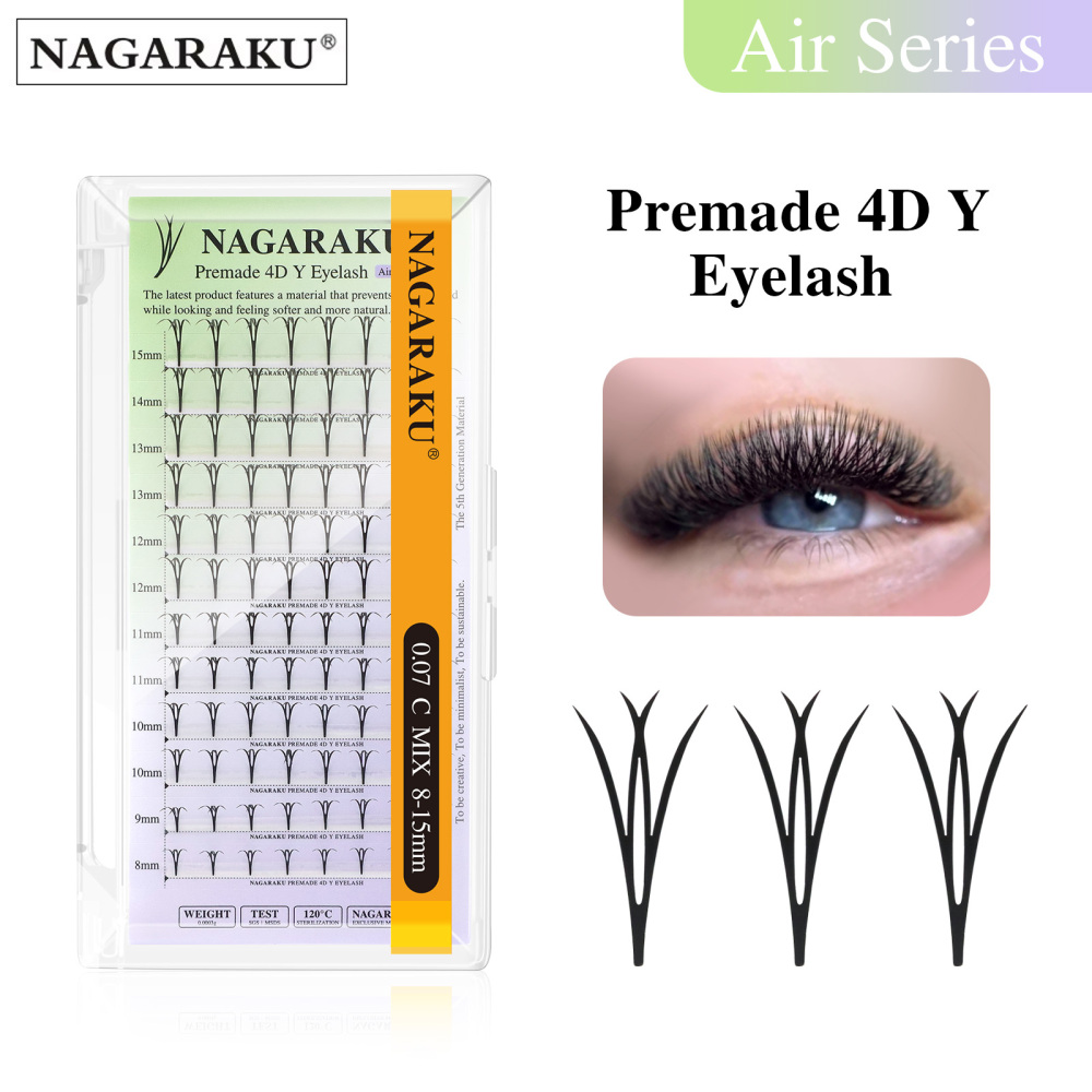 NAGARAKU Premade / Spire / Fairy Wings / Flying Spire / 4D Y Eyeash