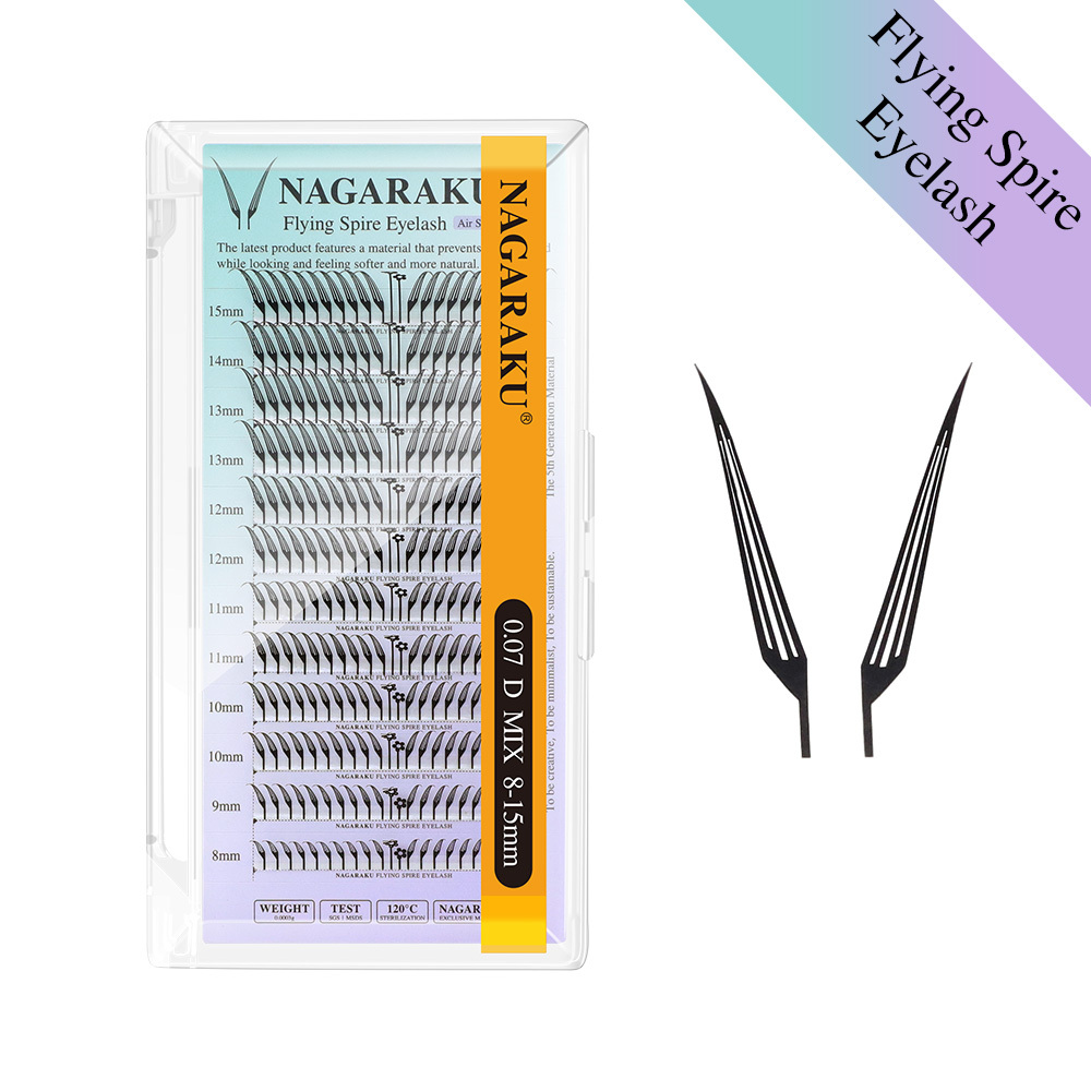 NAGARAKU Premade / Spire / Fairy Wings / Flying Spire / 4D Y Eyeash