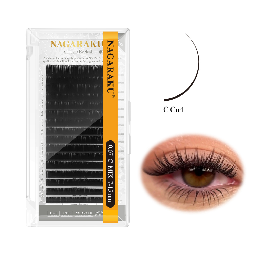 NAGARAKU Classic Individual Eyelash Extension Mix Length