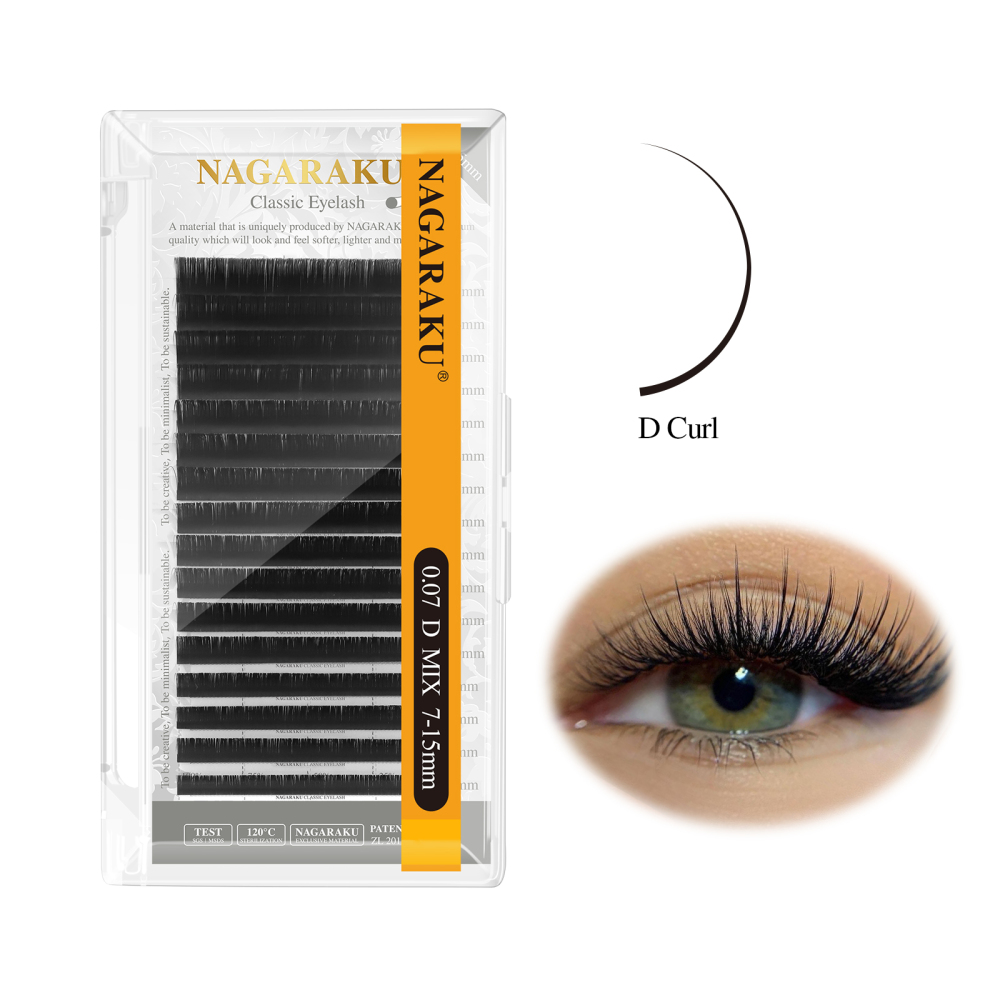 NAGARAKU Classic Individual Eyelash Extension Mix Length