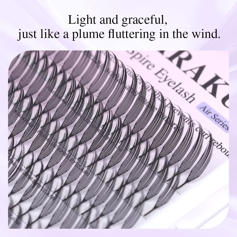 NAGARAKU Fast Shipping 5 Cases Premade Spire Eyelash