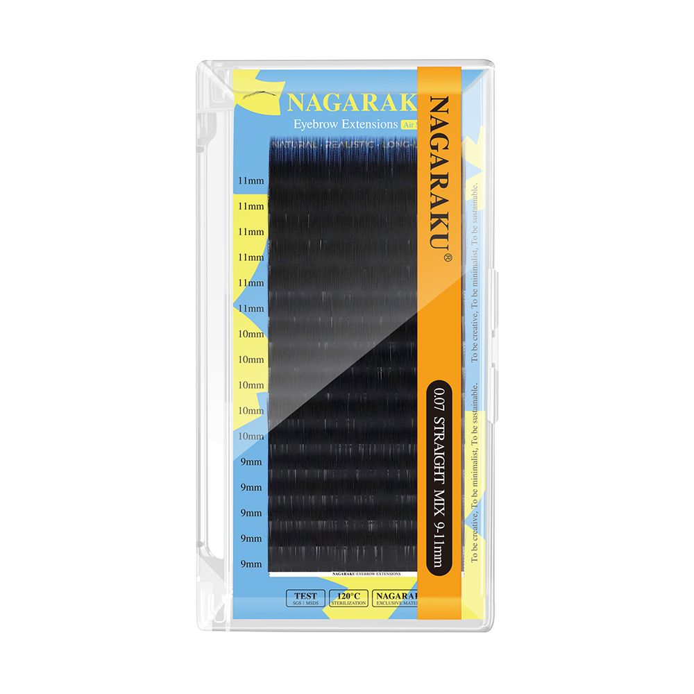 NAGARAKU Eyebrow Extensions Straight Fiber