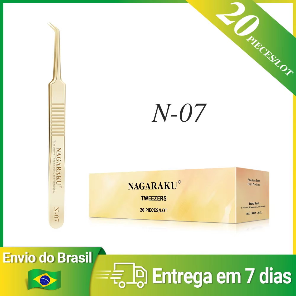 NAGARAKU Fast Shipping 20 Pieces Lot Tweezers