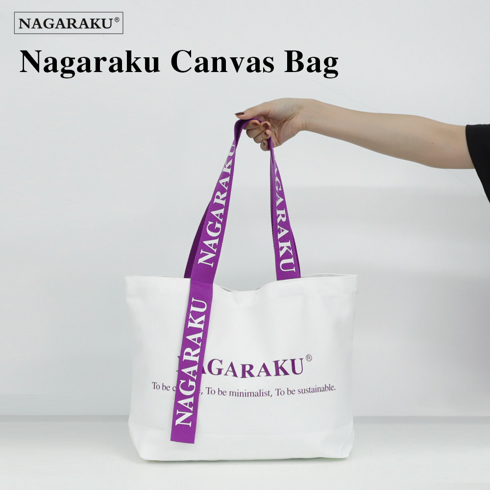 NAGARAKU Canvas Tote Bag