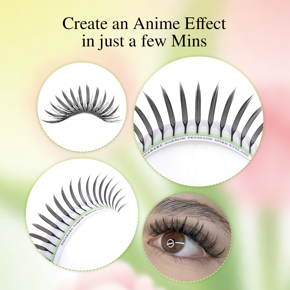 NAGARAKU Narrow Spire Eyelash Extension