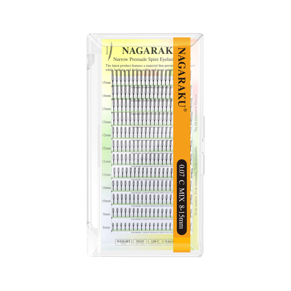 NAGARAKU Narrow Spire Eyelash Extension