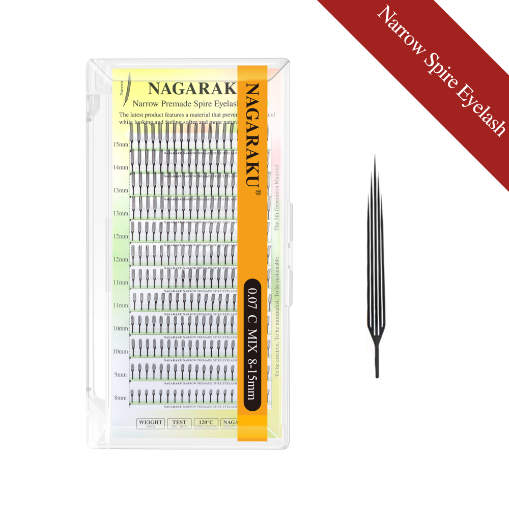 NAGARAKU Narrow Spire Eyelash Extension