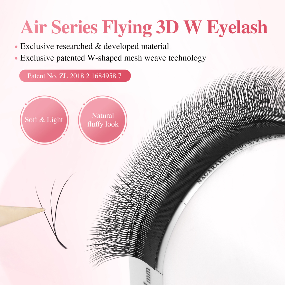 NAGARAKU Air Series Flying 2D YY/3D W Eyelash Extension