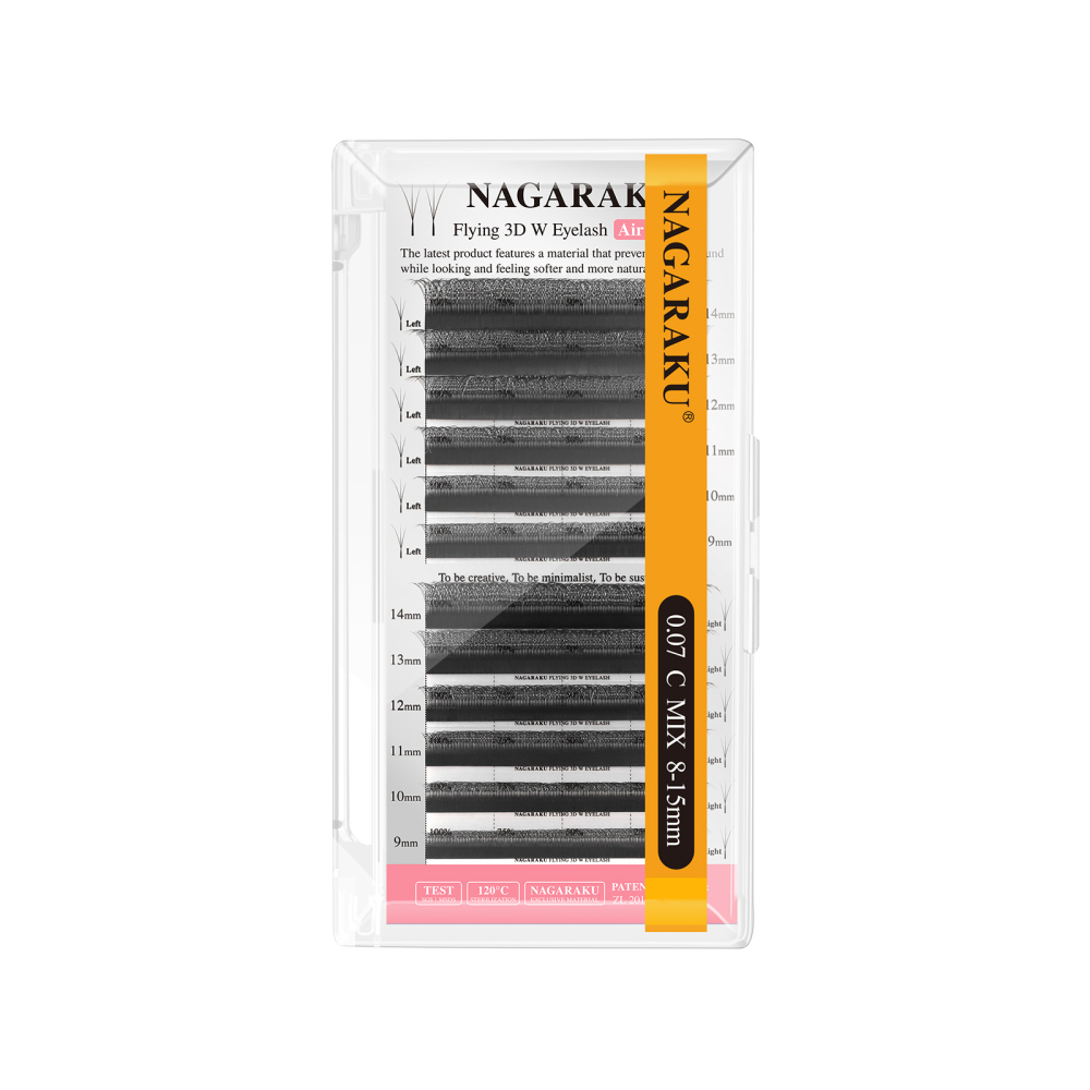 NAGARAKU Air Series Flying 2D YY/3D W Eyelash Extension