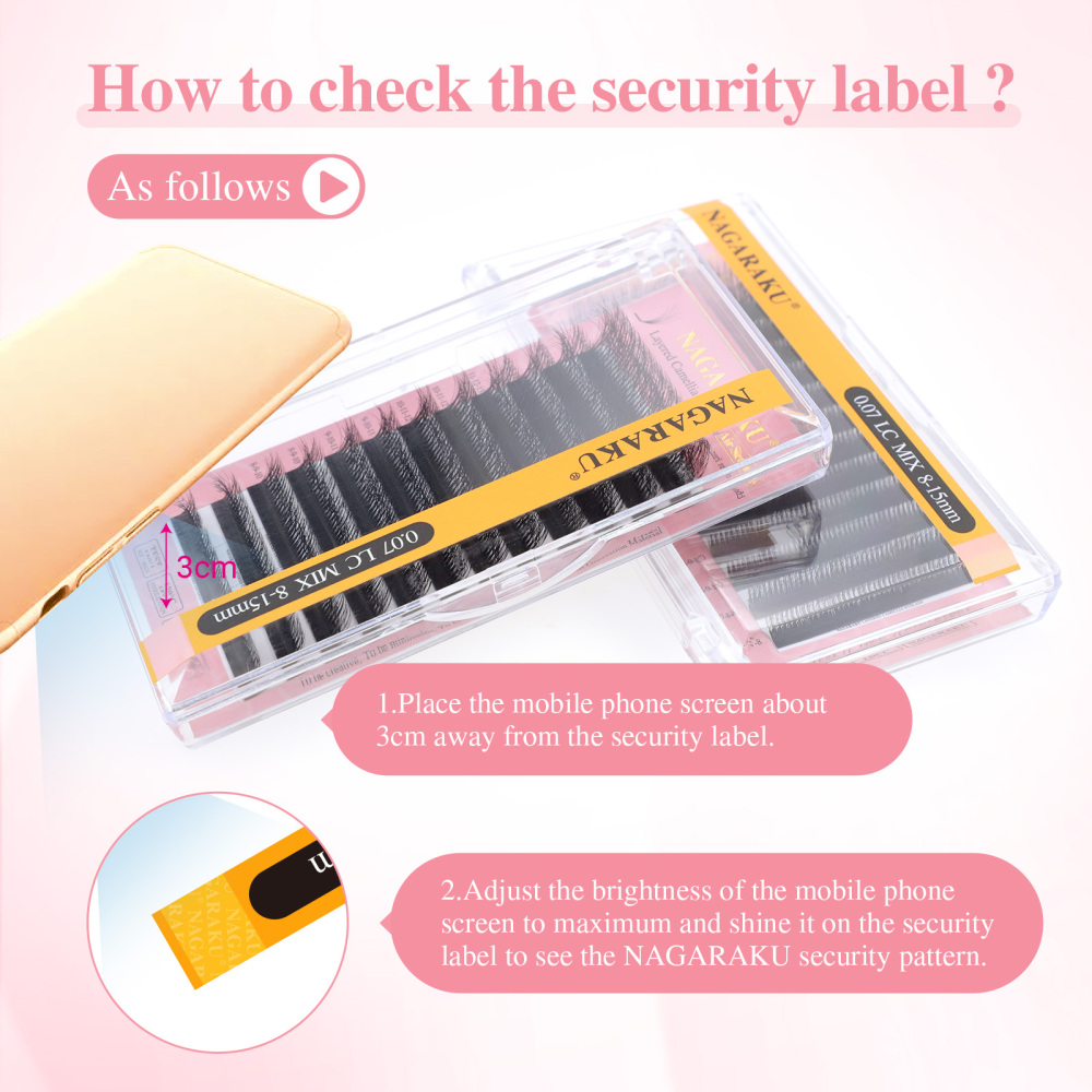 NAGARAKU Layered Camellia Multi-curls Layers Eyelash