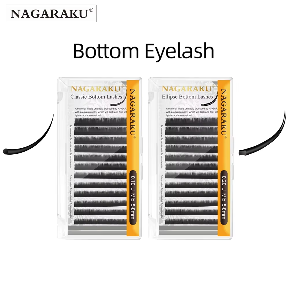 NAGARAKU Bottom Eyelash Extension Mix 5 6 7 8mm