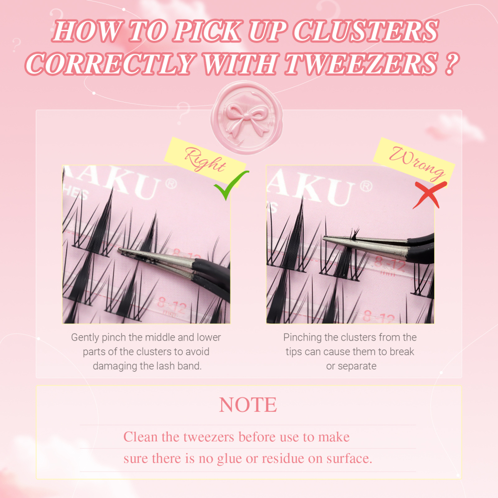 NAGARAKU DIY Cluster Lashes Cloud Series New Trend Shape