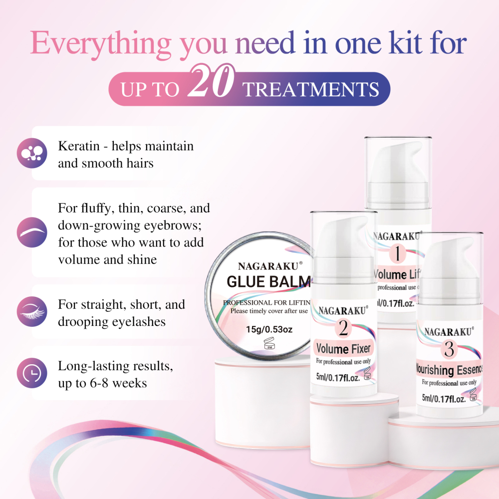 NAGARAKU Lash Lifting And Tint Kit