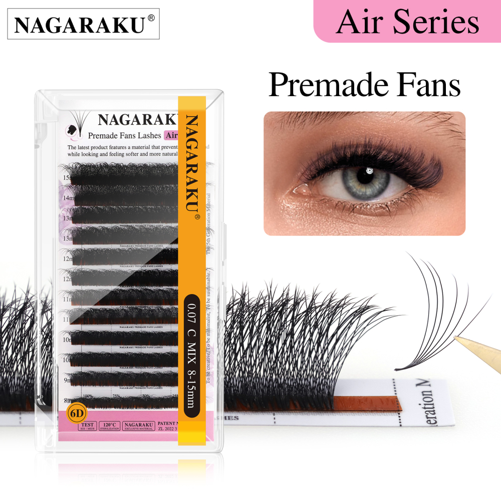 NAGARAKU Air Series Premade Fans