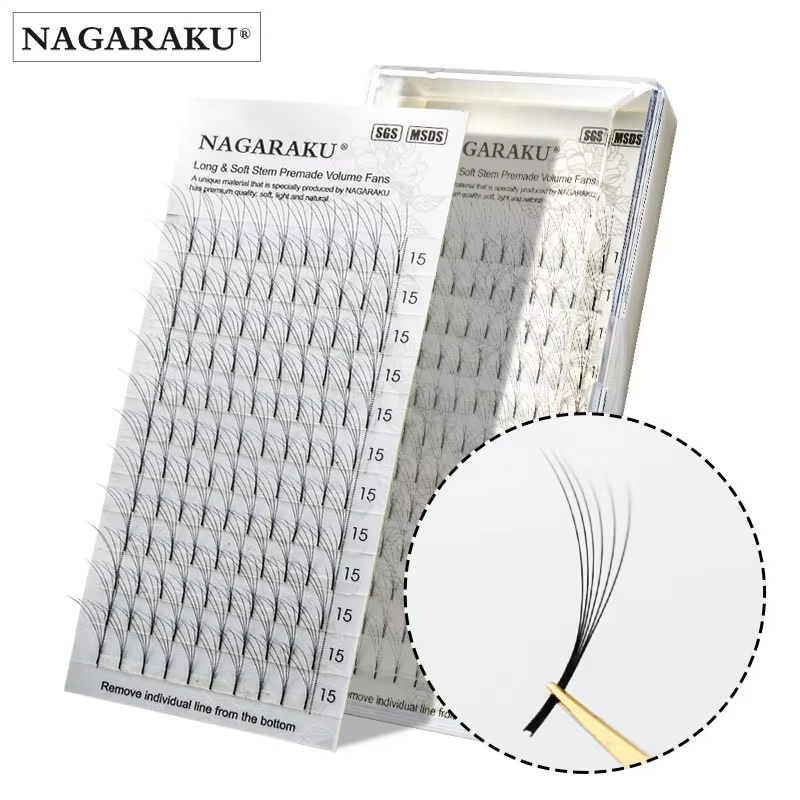 NAGARAKU 12 Lines 3D-6D Premade Volume Fans
