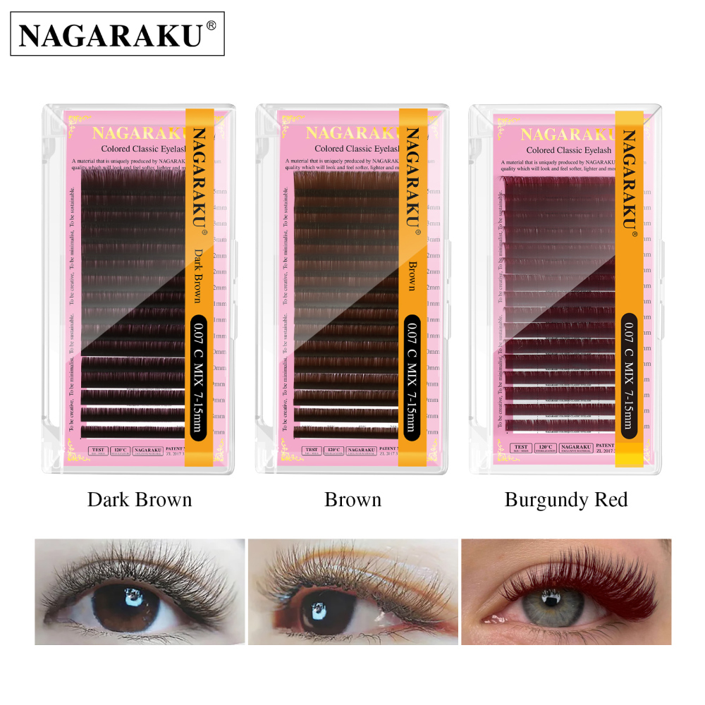 NAGARAKU Colored Classic Eyelash Extension