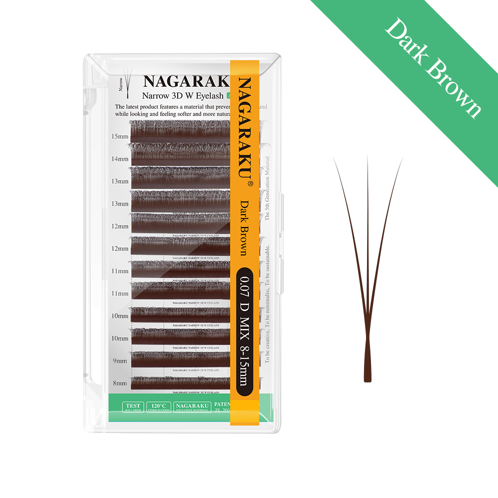 NAGARAKU Narrow 3D/4D/5D W Eyelash Extension
