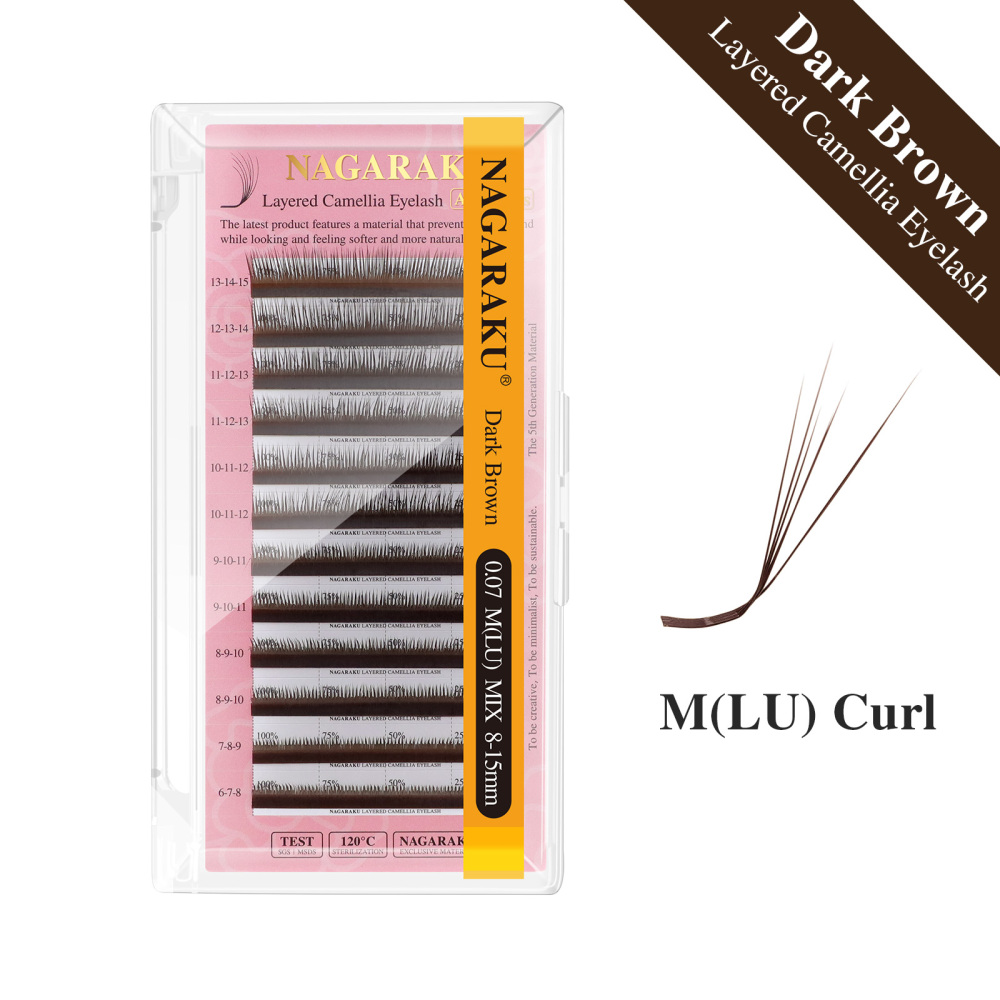 NAGARAKU Layered Camellia Multi-curls Eyelashes