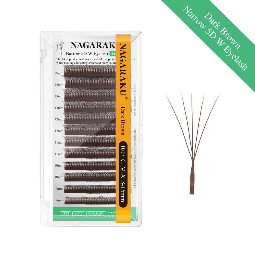 NAGARAKU Narrow 3D/4D/5D W Eyelash Extension