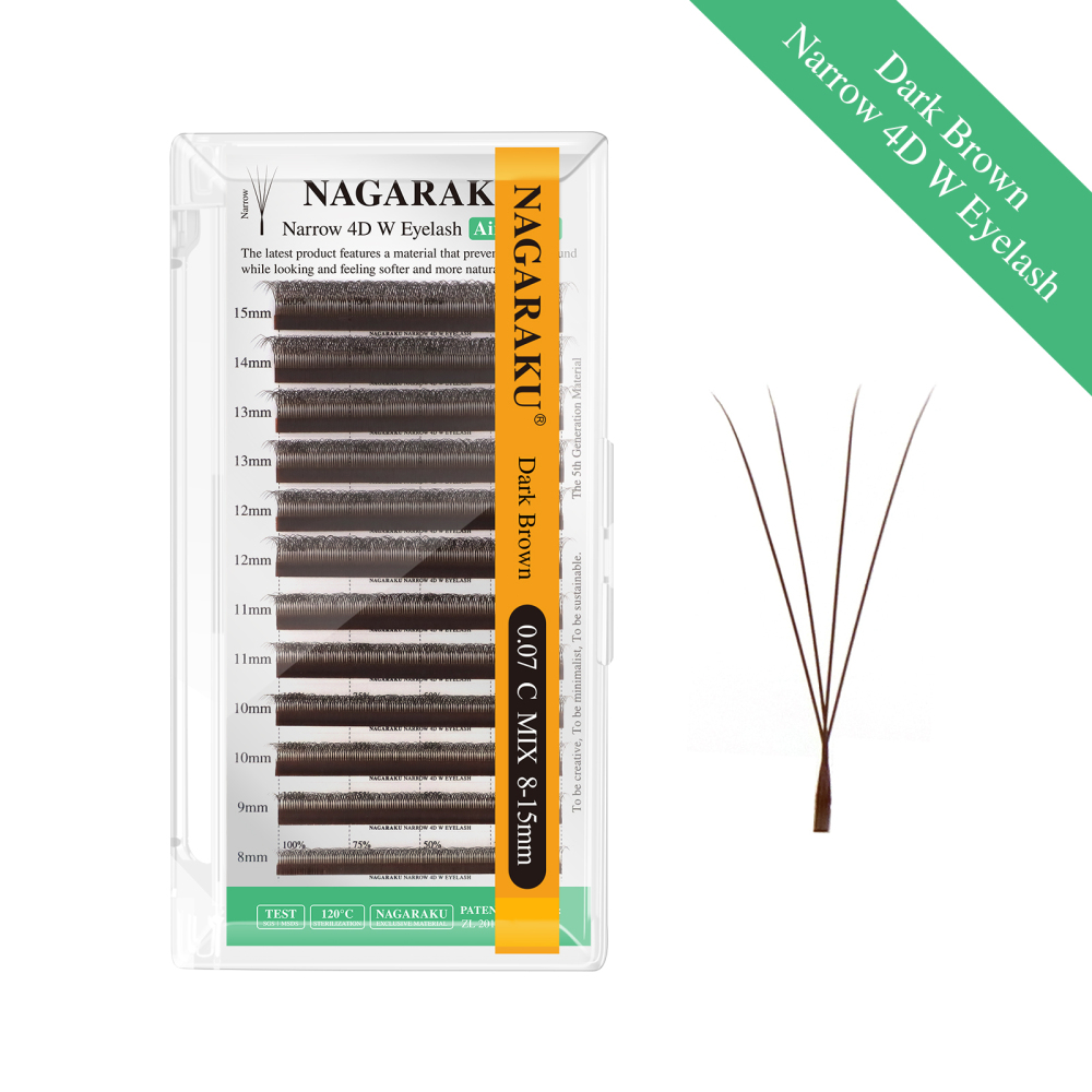 NAGARAKU Narrow 3D/4D/5D W Eyelash Extension