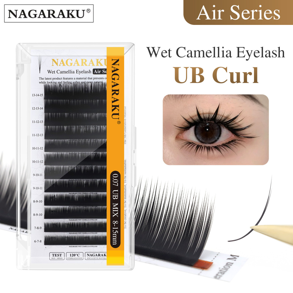 NAGARAKU Wet Camellia Eyelash Extension