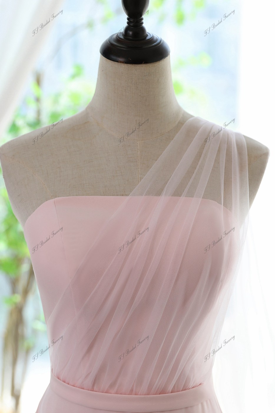 Straight Neckline Mermaid Prom Dress With Simple Waistband