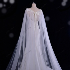 3D Lace Cape For Bridal Gowns