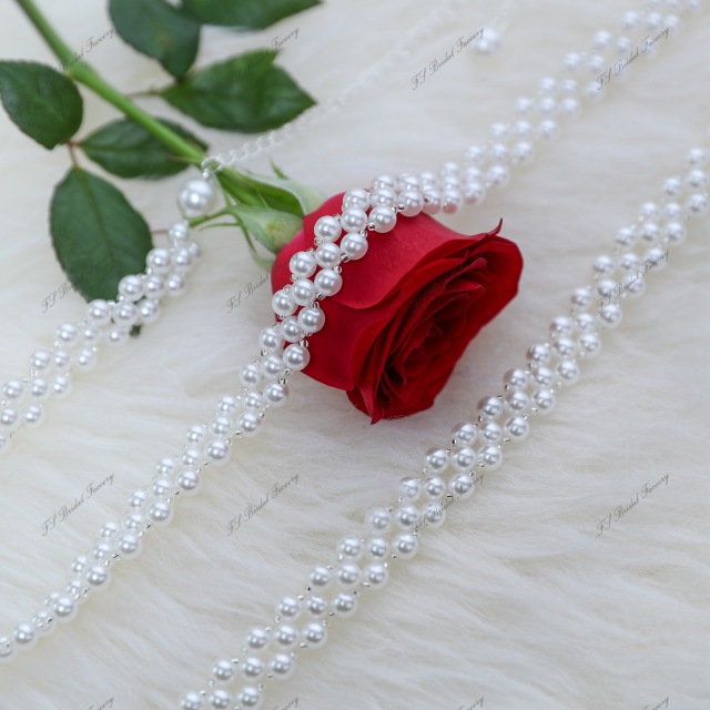 High Quality Pearl Wedding Belt