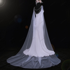 Pearl Long Capes for Wedding dresses