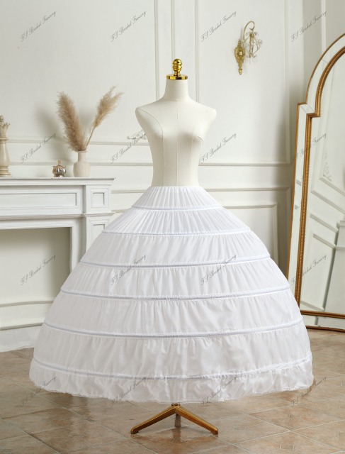 Six Hoops Ball Gown Petticoats