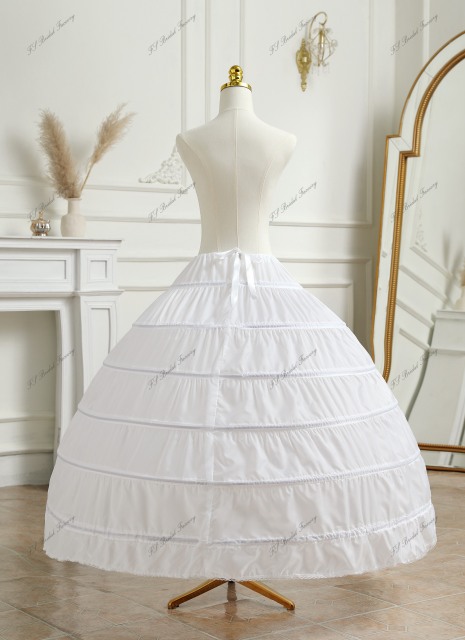Six Hoops Ball Gown Petticoats