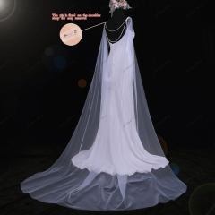 Pearl Long Capes for Wedding dresses
