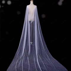 Long Pearl Capes For Brides