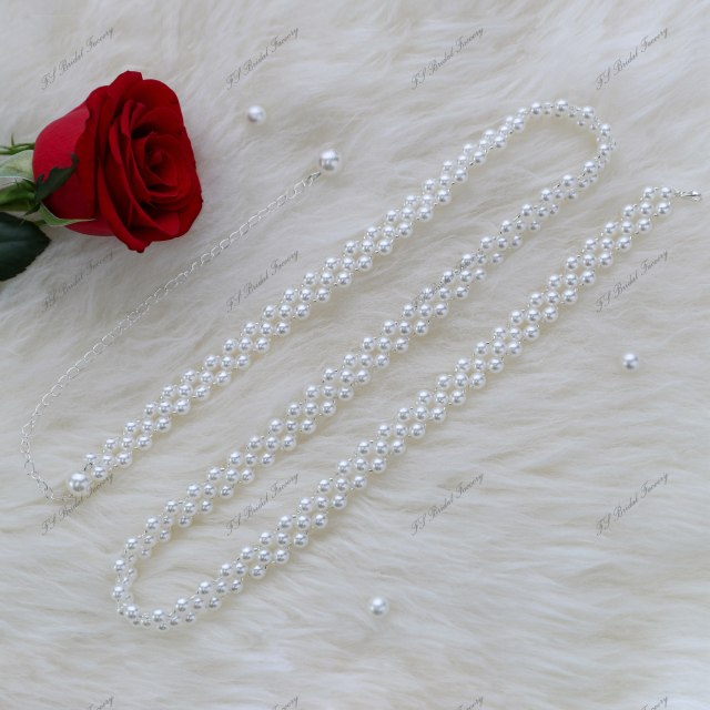 High Quality Pearl Wedding Belt
