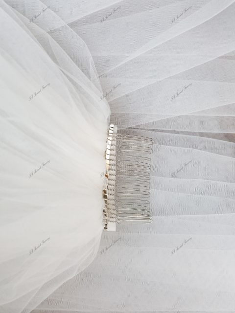 137 Inch Lace Wedding Veils