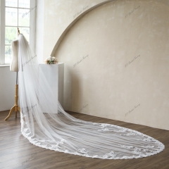 137 Inch Lace Wedding Veils
