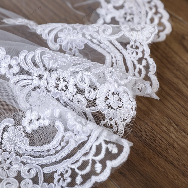 118 Inch Lace Wedding Veils
