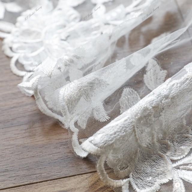 137 Inch Lace Wedding Veils