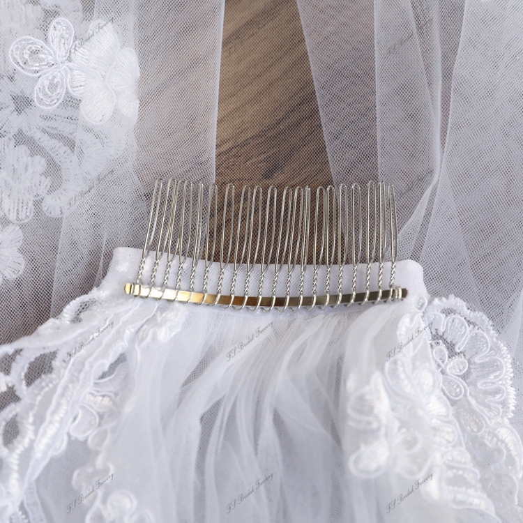118 Inch Lace Wedding Veils