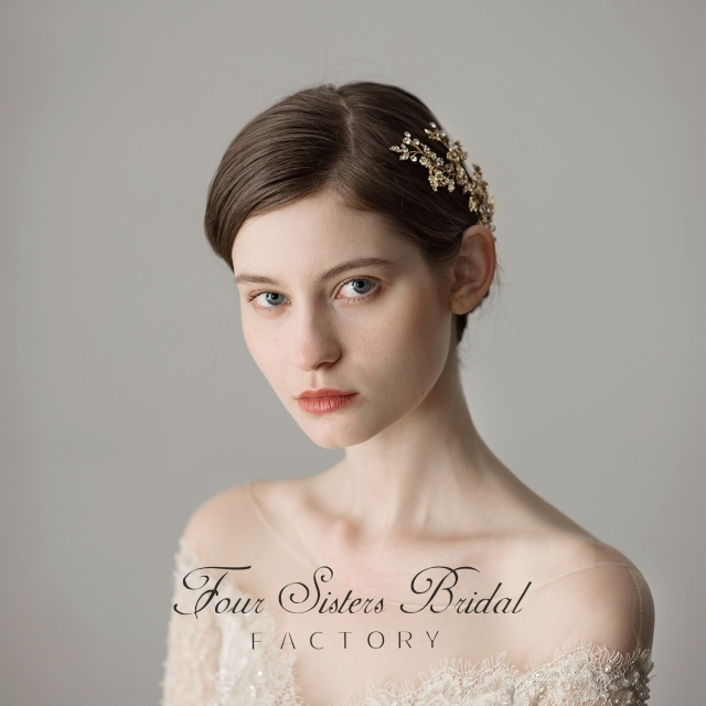 Floral Crystal Headpiece