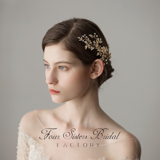 Floral Crystal Headpiece