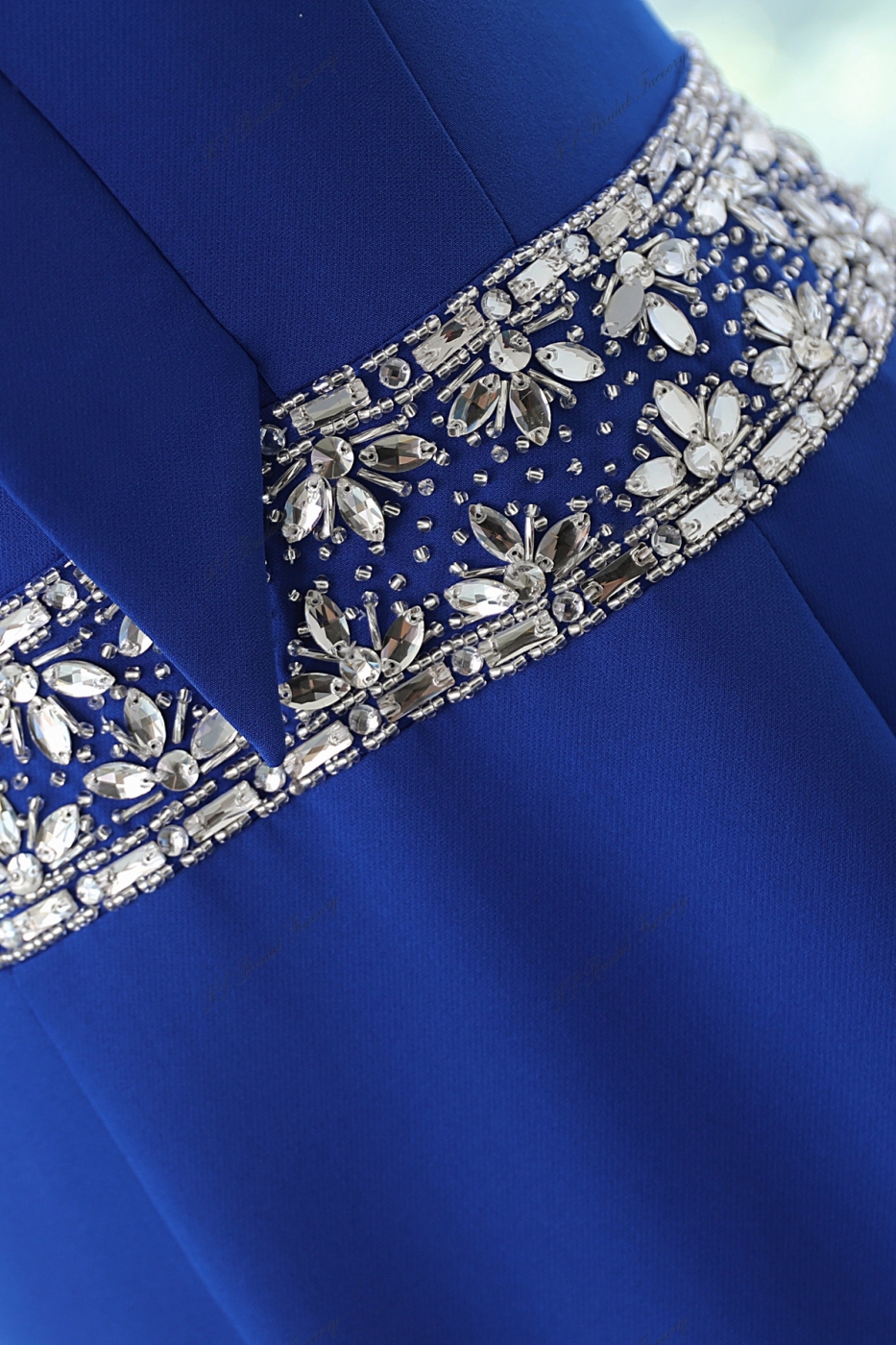 Gorgeous Mermaid Floor Length Prom Gown With One-shoulder And Crystal Beaded Waistband