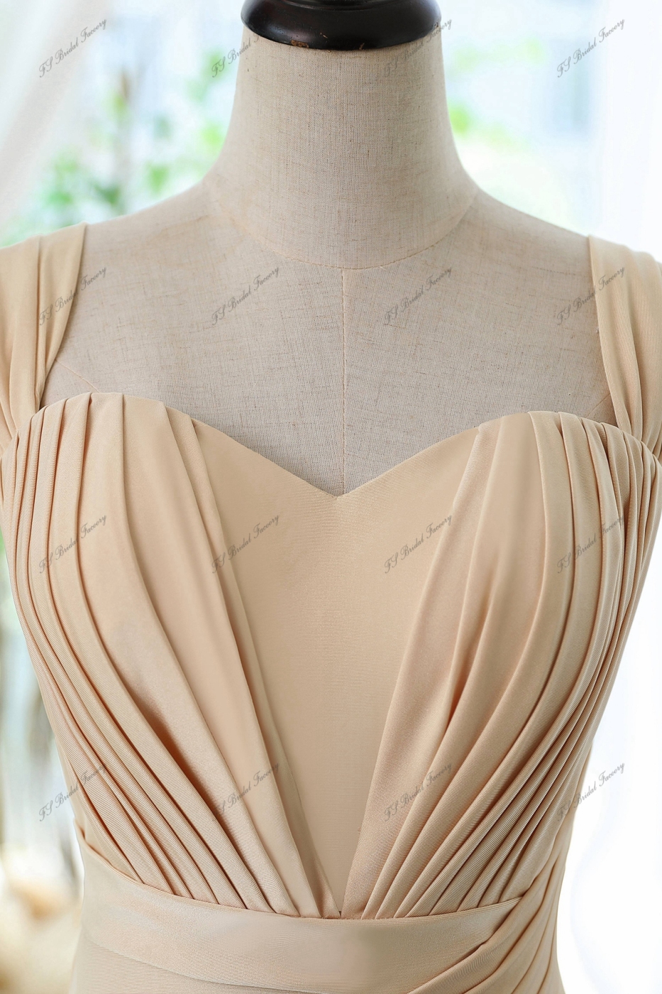 Pleated Mermaid Prom Dress With Skirt Horsehair