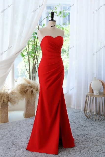 Sexy Strapless Sweetheart Mermaid Prom Dress 24537