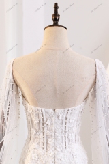 Mermaid Wedding Gown With Sweetheart And Corset Bodice