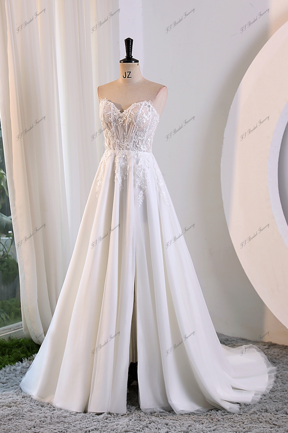 A-line Wedding Gown With Sweetheart